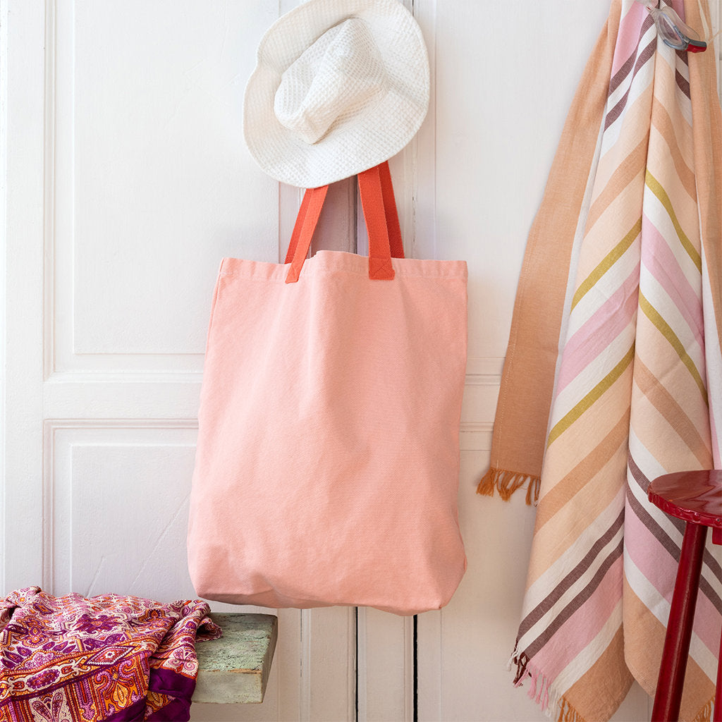 Two Tone Cotton Tote Bags