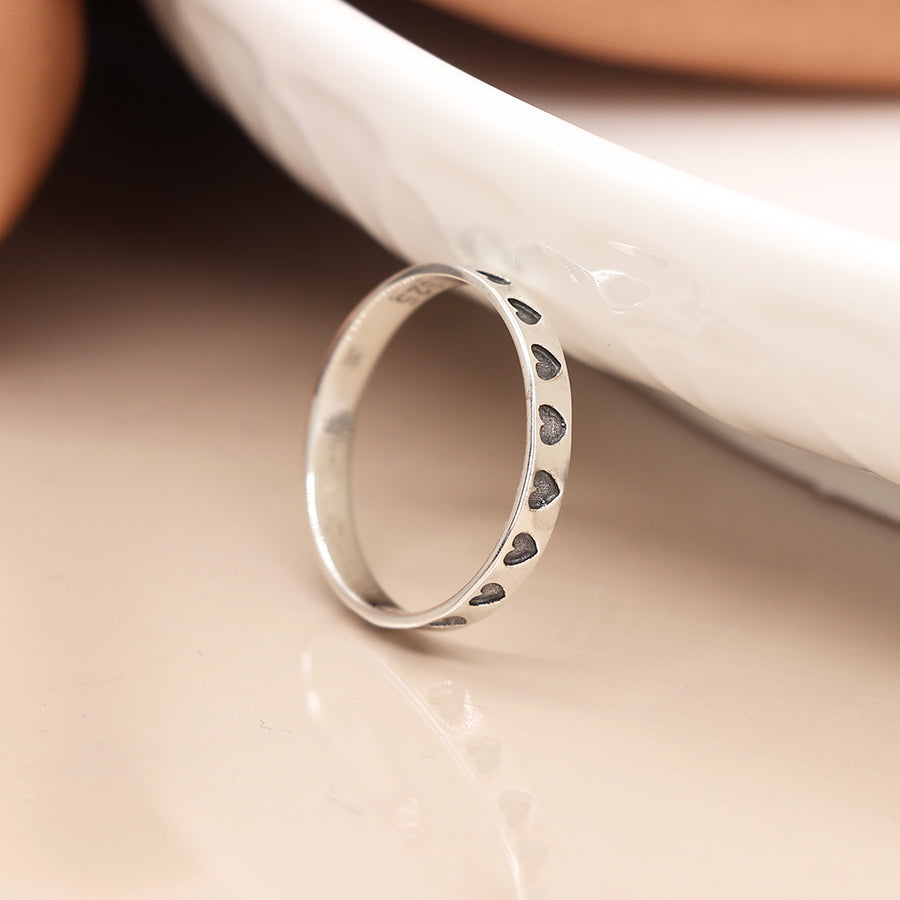 Silver & Gold Heart Jewellery Collection