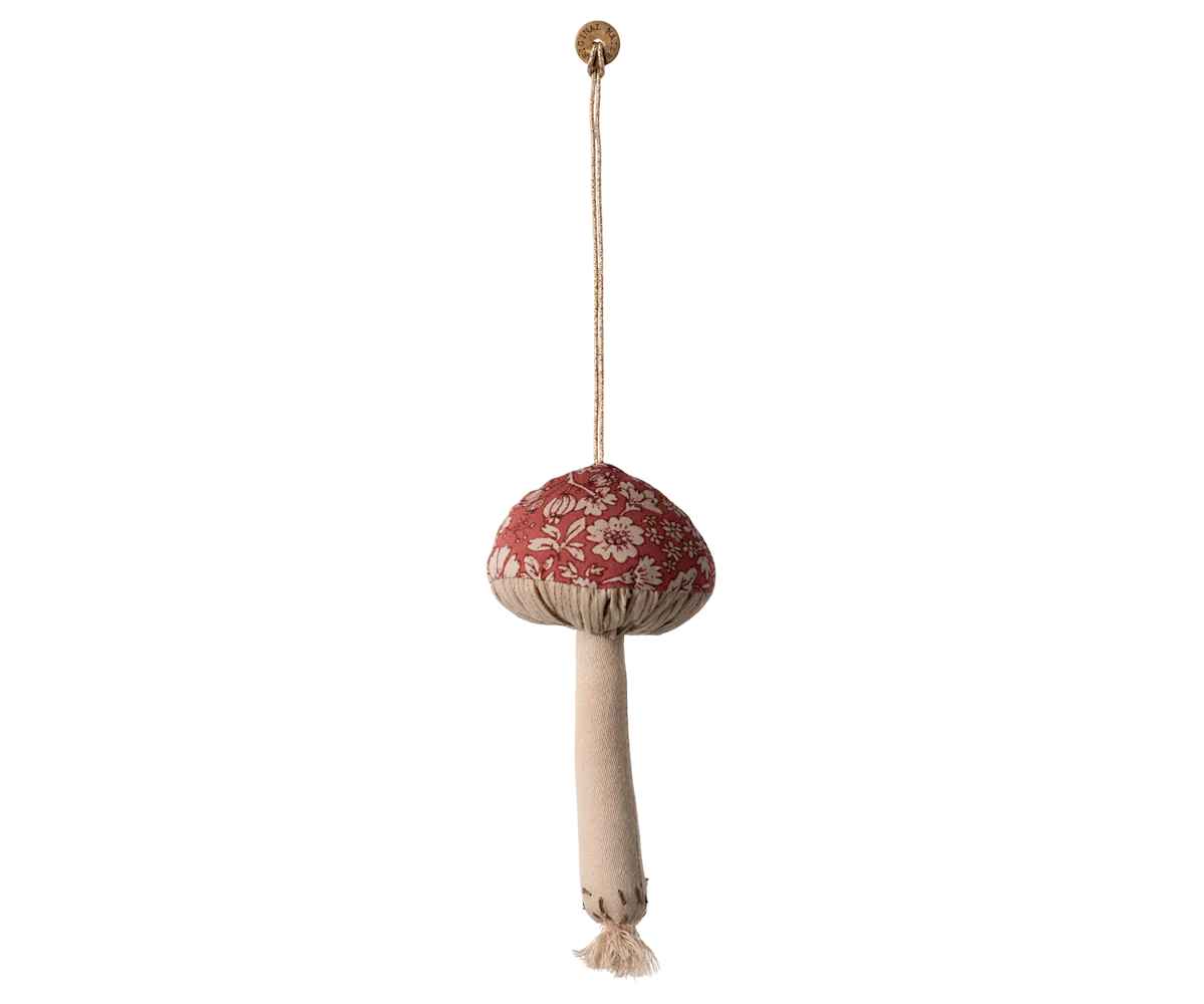 Hanging Fabric Mushrooms