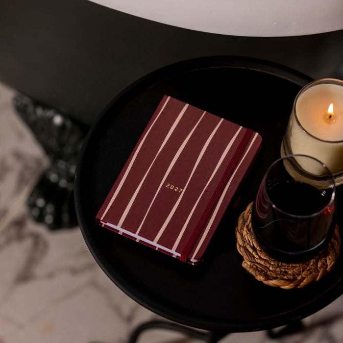 Burgundy Diaries & Calendars