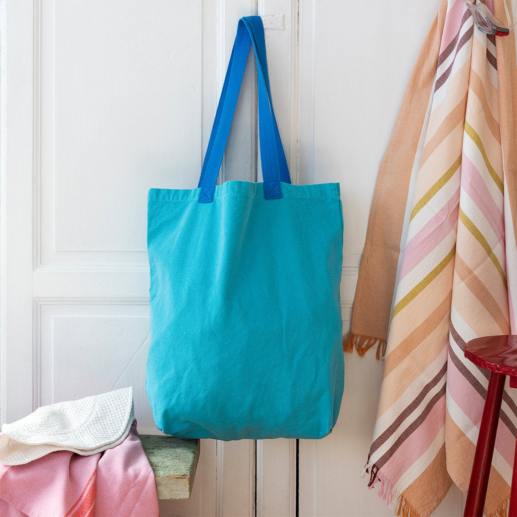 Two Tone Cotton Tote Bags