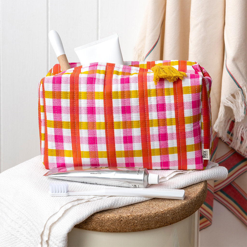 Quilted Wash Bags