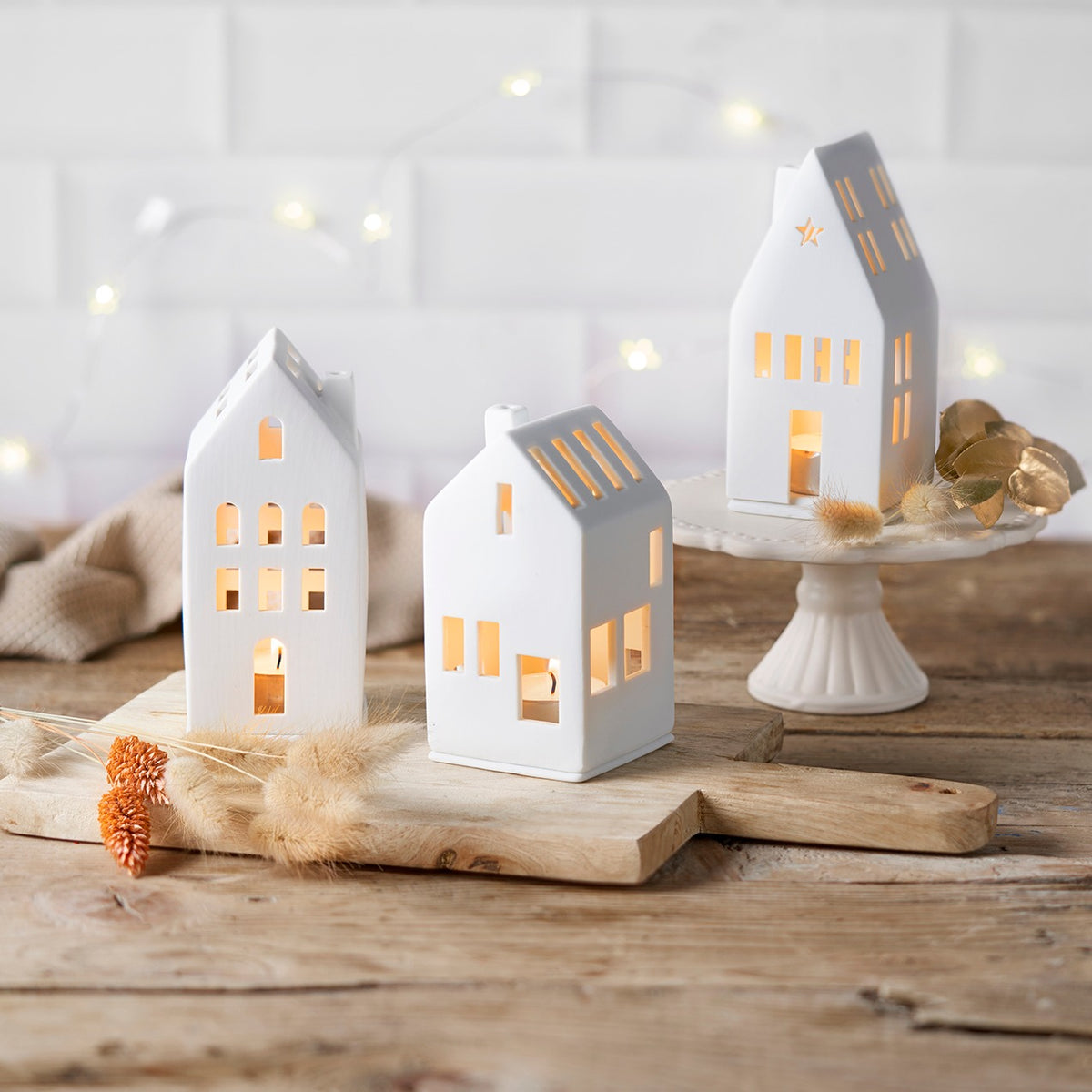 Tea Light Houses