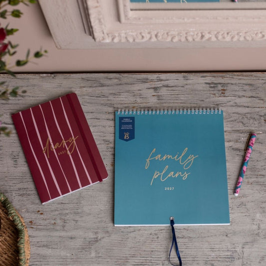 Teal Diaries & Calendars
