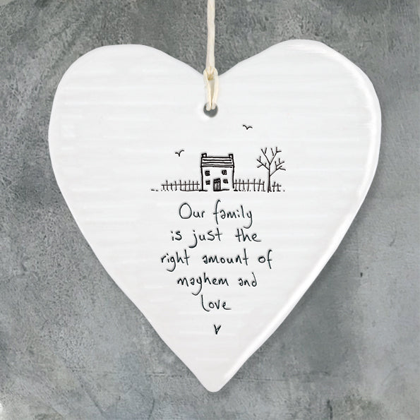 Family & Home Hanging Hearts