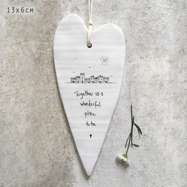 Family & Home Hanging Hearts