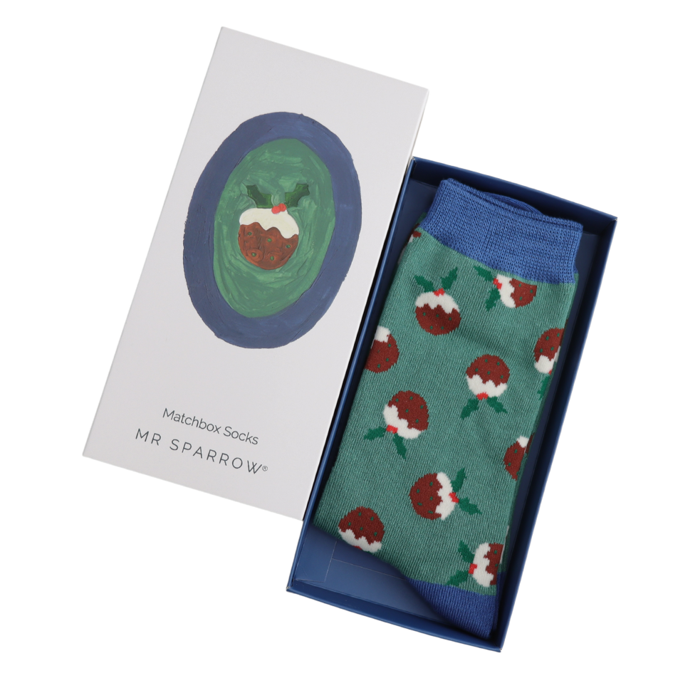 Christmas Matchbox Socks