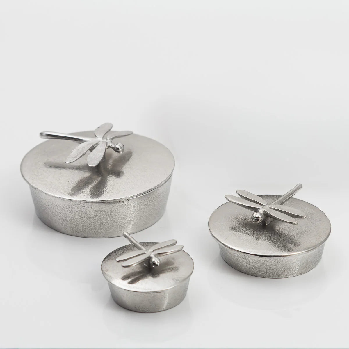 Pewter Trinket Dishes