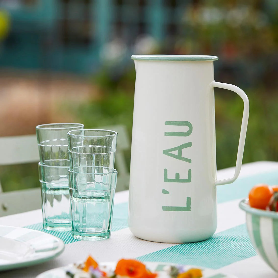 Patterned Enamel Tableware