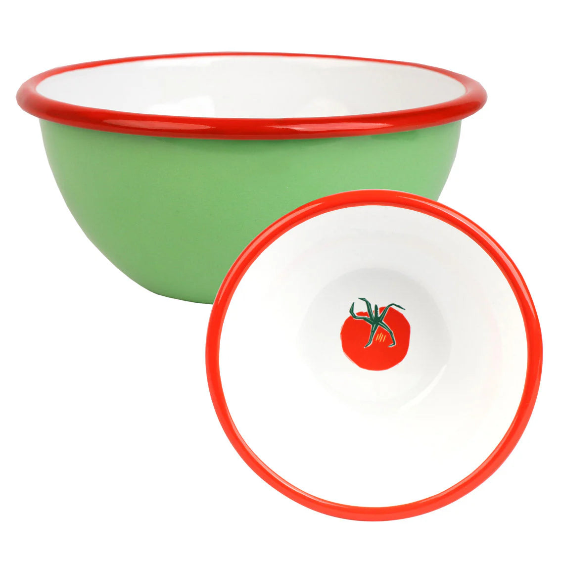 Patterned Enamel Tableware