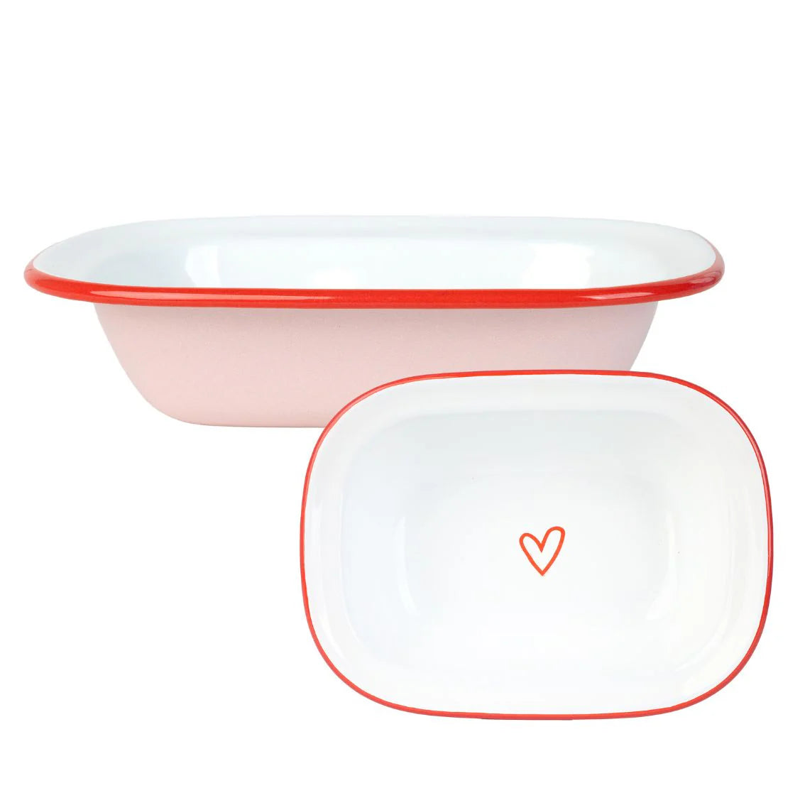 Patterned Enamel Tableware