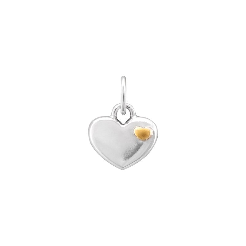 Silver & Gold Heart Jewellery Collection