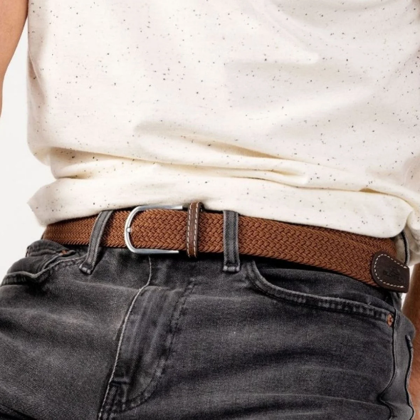 Woven Suede Belts