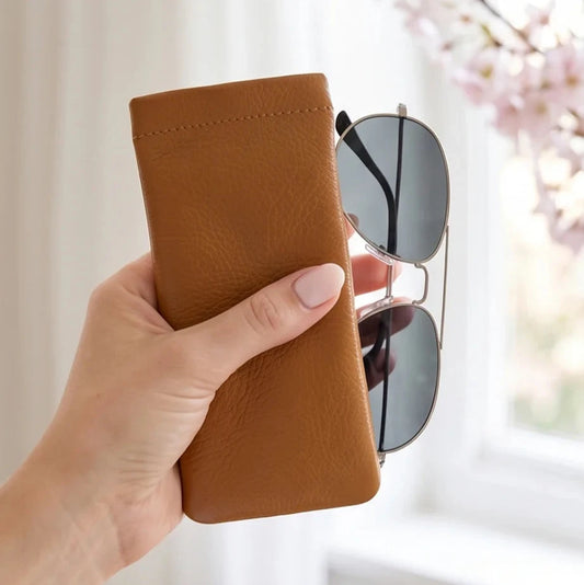 Snap Top Purse, Pouch & Glasses Case