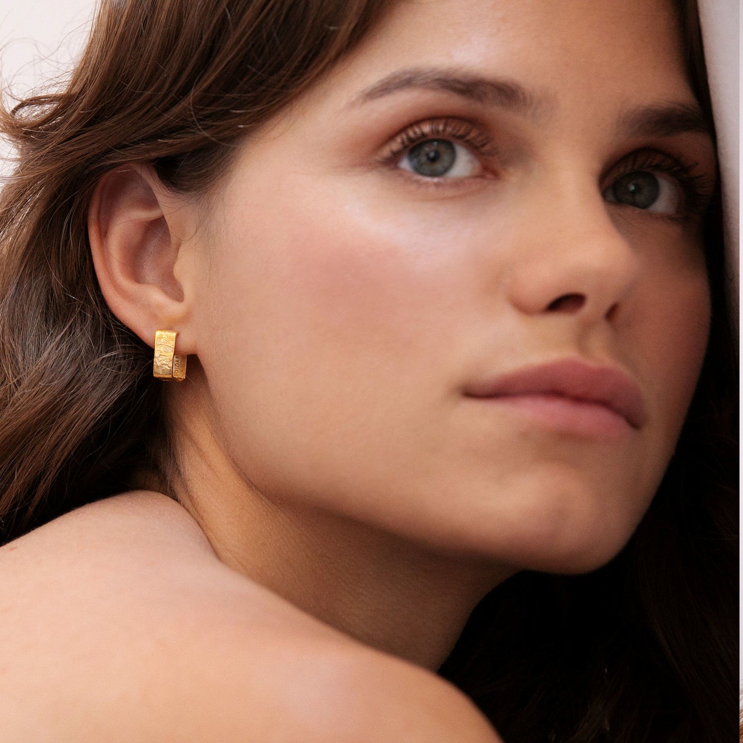 Plain Gold Earrings
