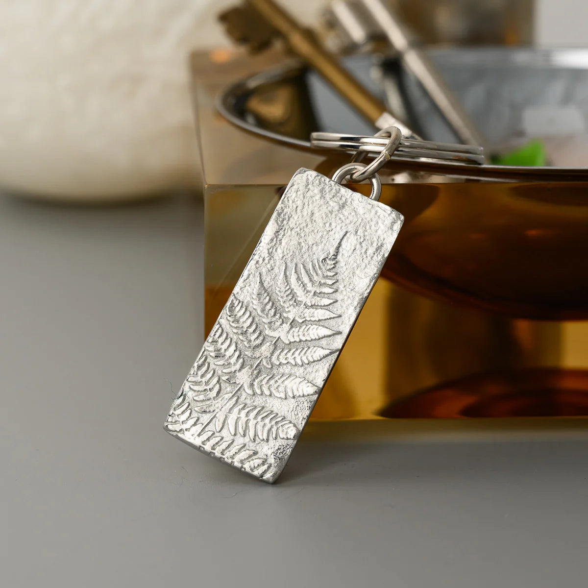 Pewter Keyring