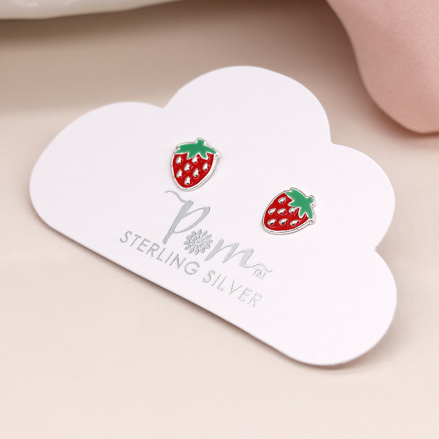 Enamel Carded Earrings