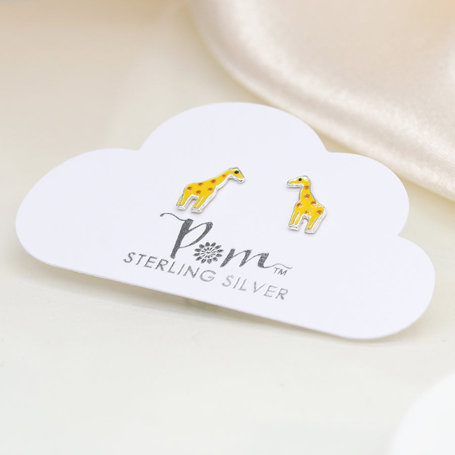 Enamel Carded Earrings