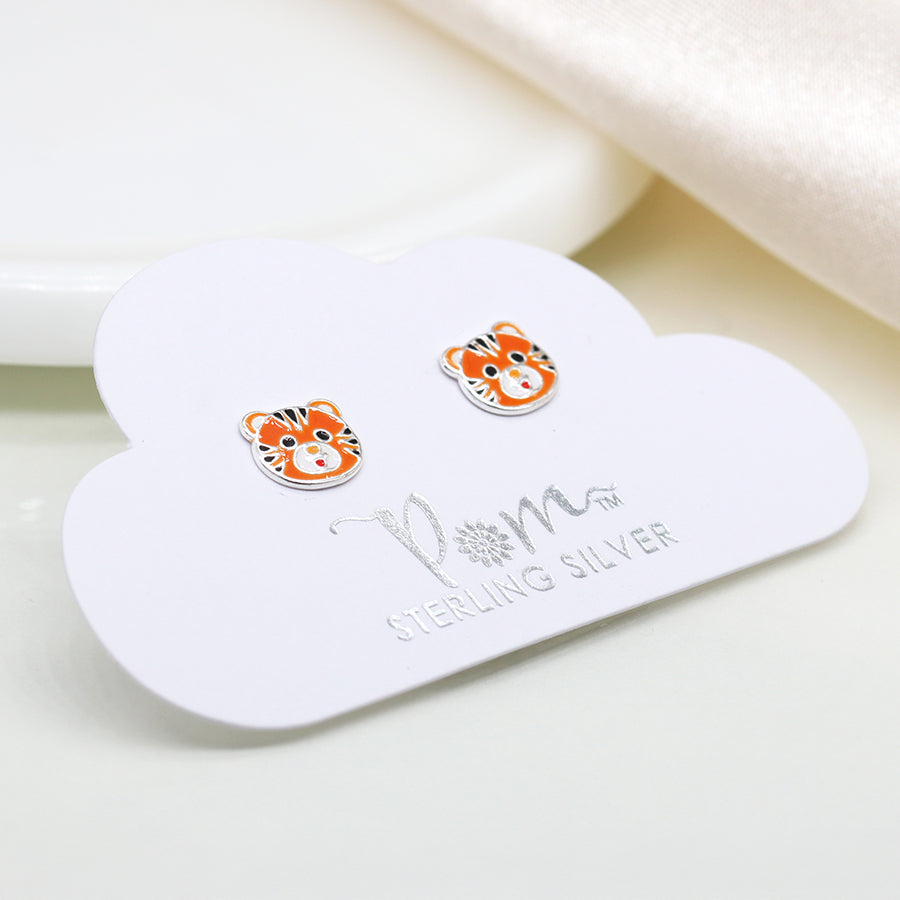 Enamel Carded Earrings