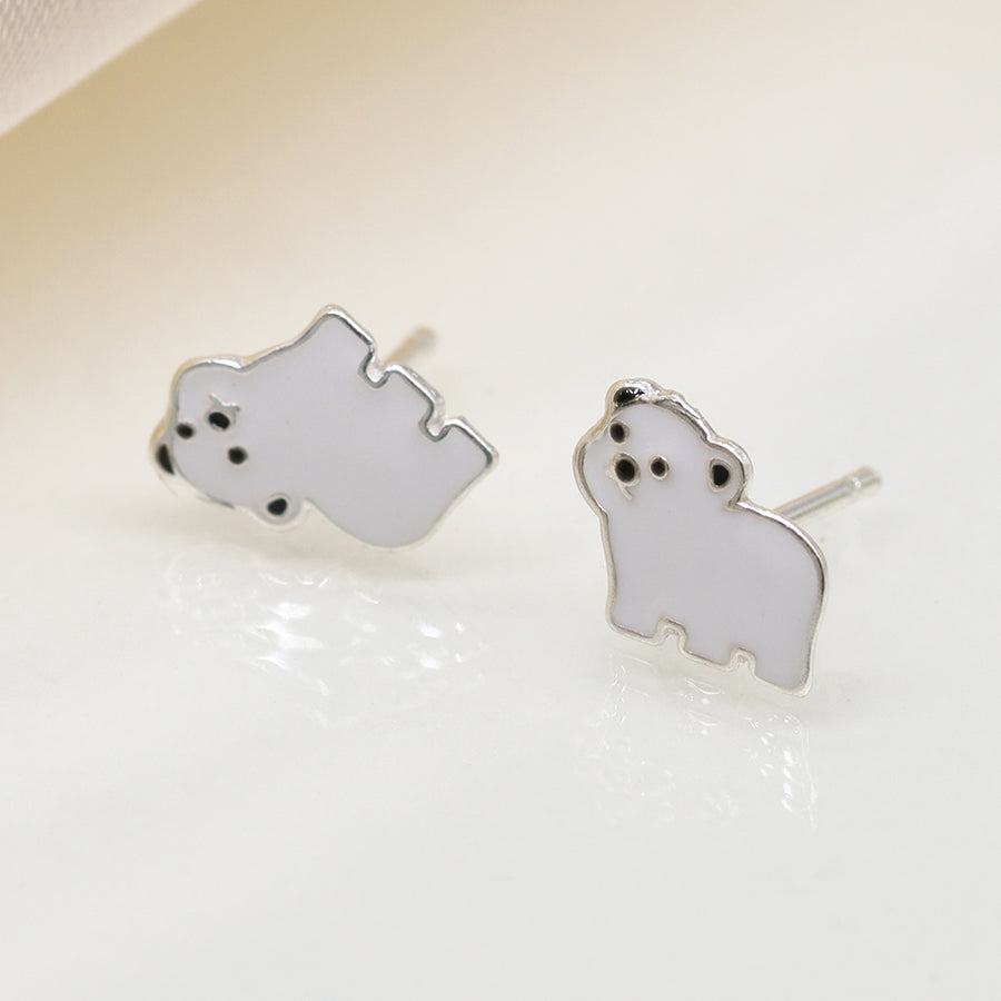 Enamel Carded Earrings