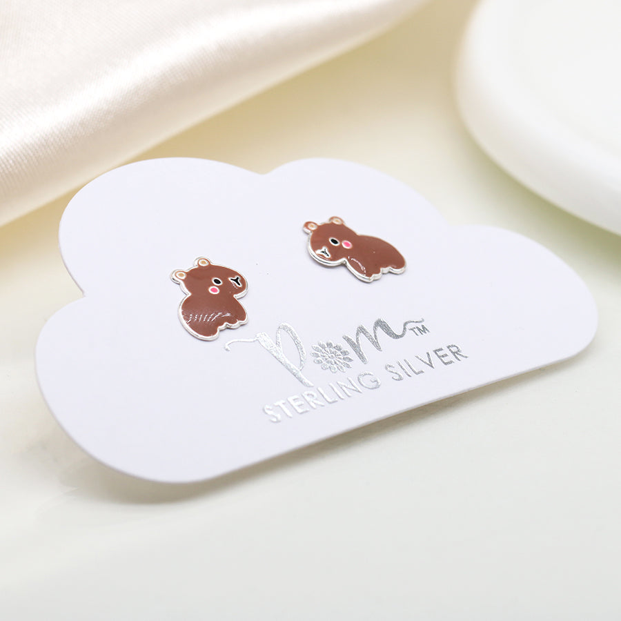 Enamel Carded Earrings