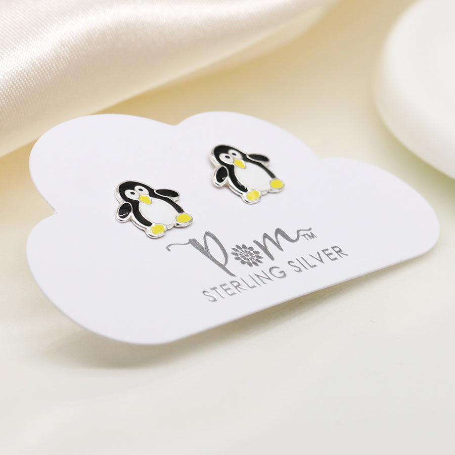 Enamel Carded Earrings