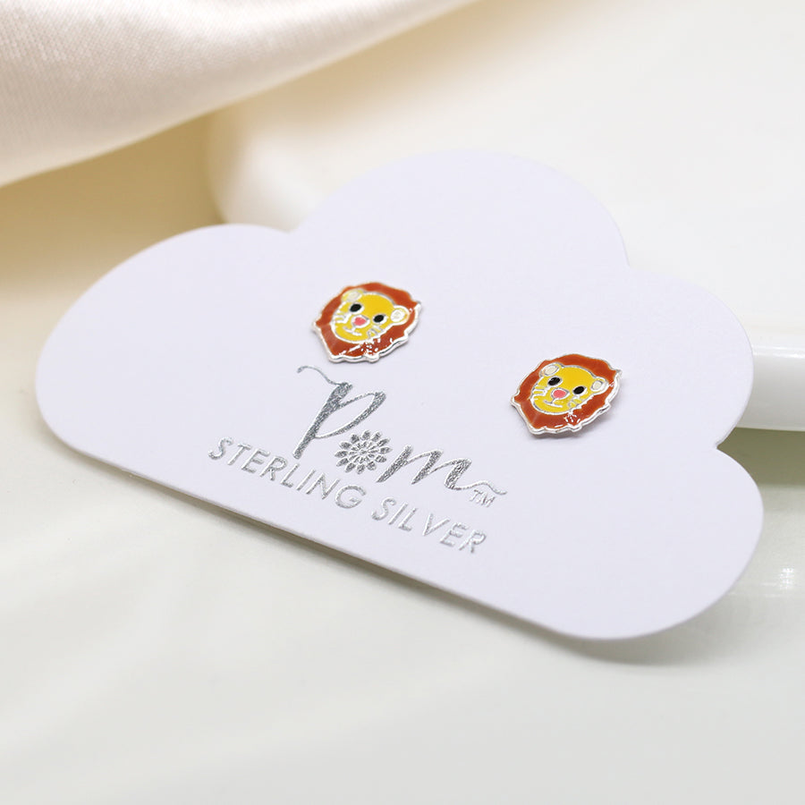 Enamel Carded Earrings