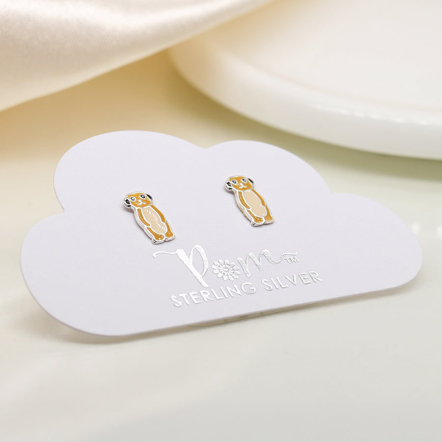Enamel Carded Earrings