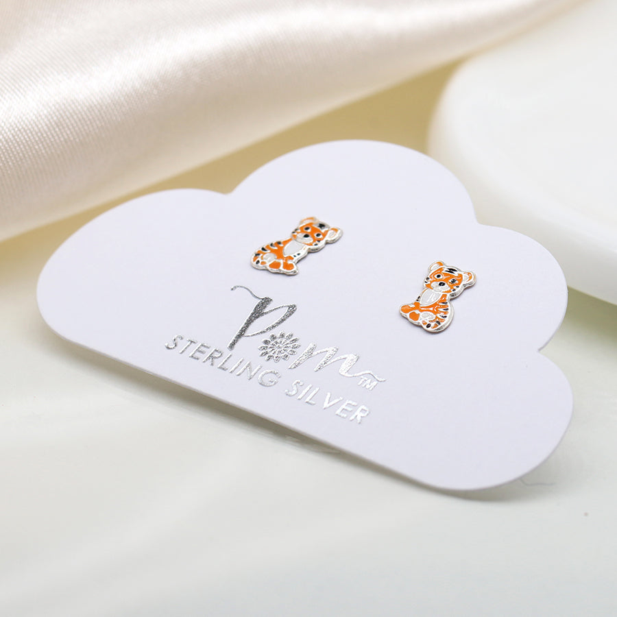 Enamel Carded Earrings