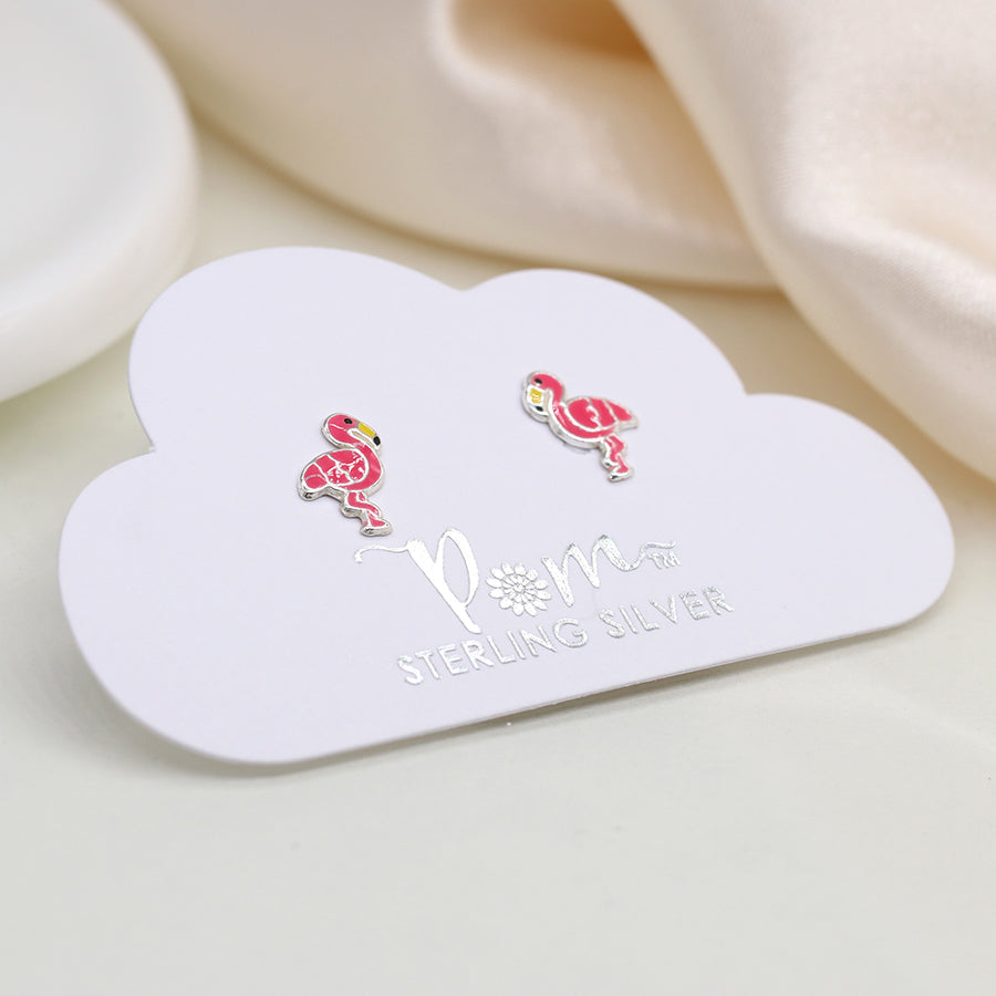 Enamel Carded Earrings