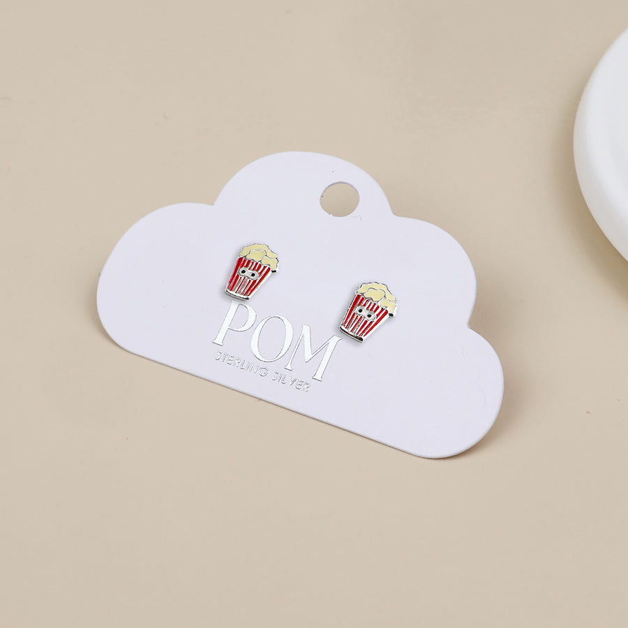 Enamel Carded Earrings