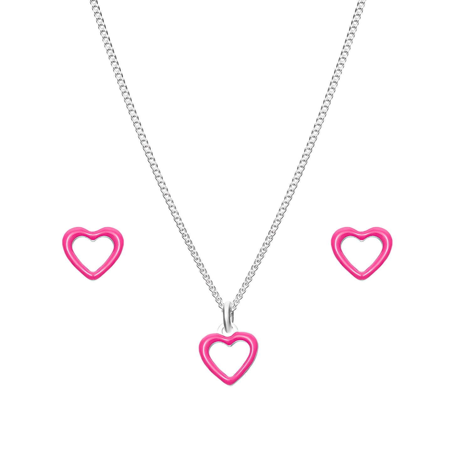 Enamel Heart Jewellery