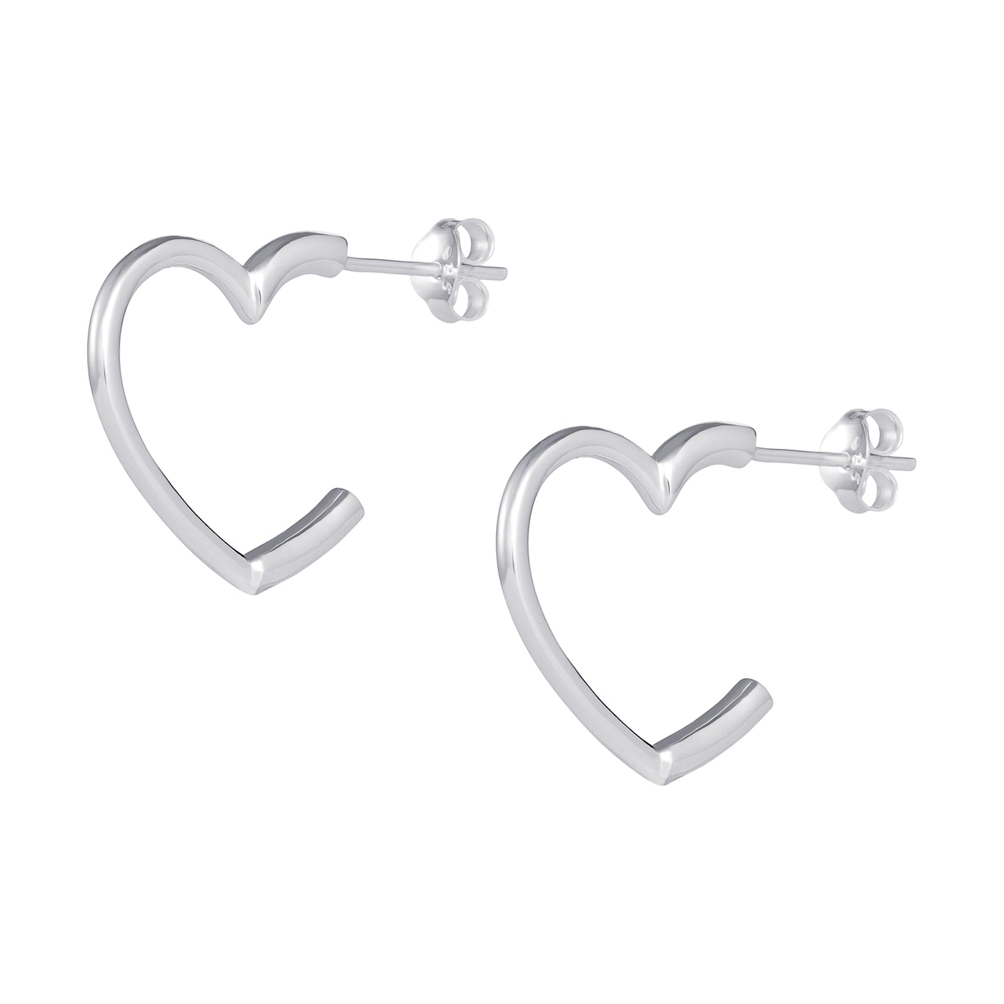 Silver & Gold Heart Jewellery Collection