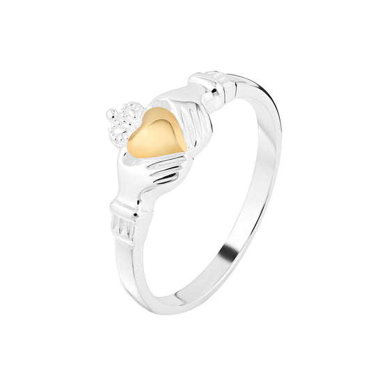 Silver & Gold Detail Claddagh Collection