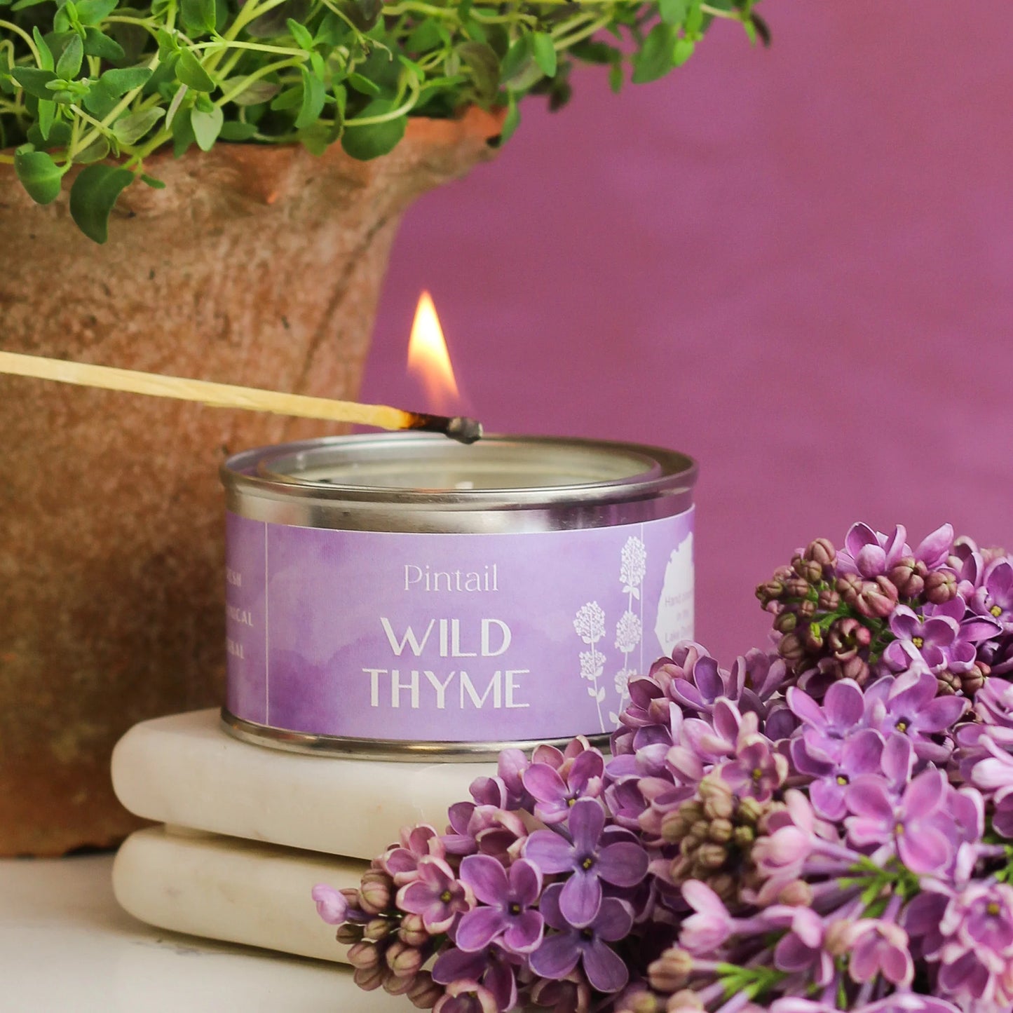 Petite Paint Pot Candles