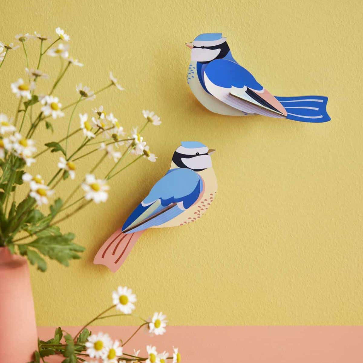 Birds & Flowers Wall Art