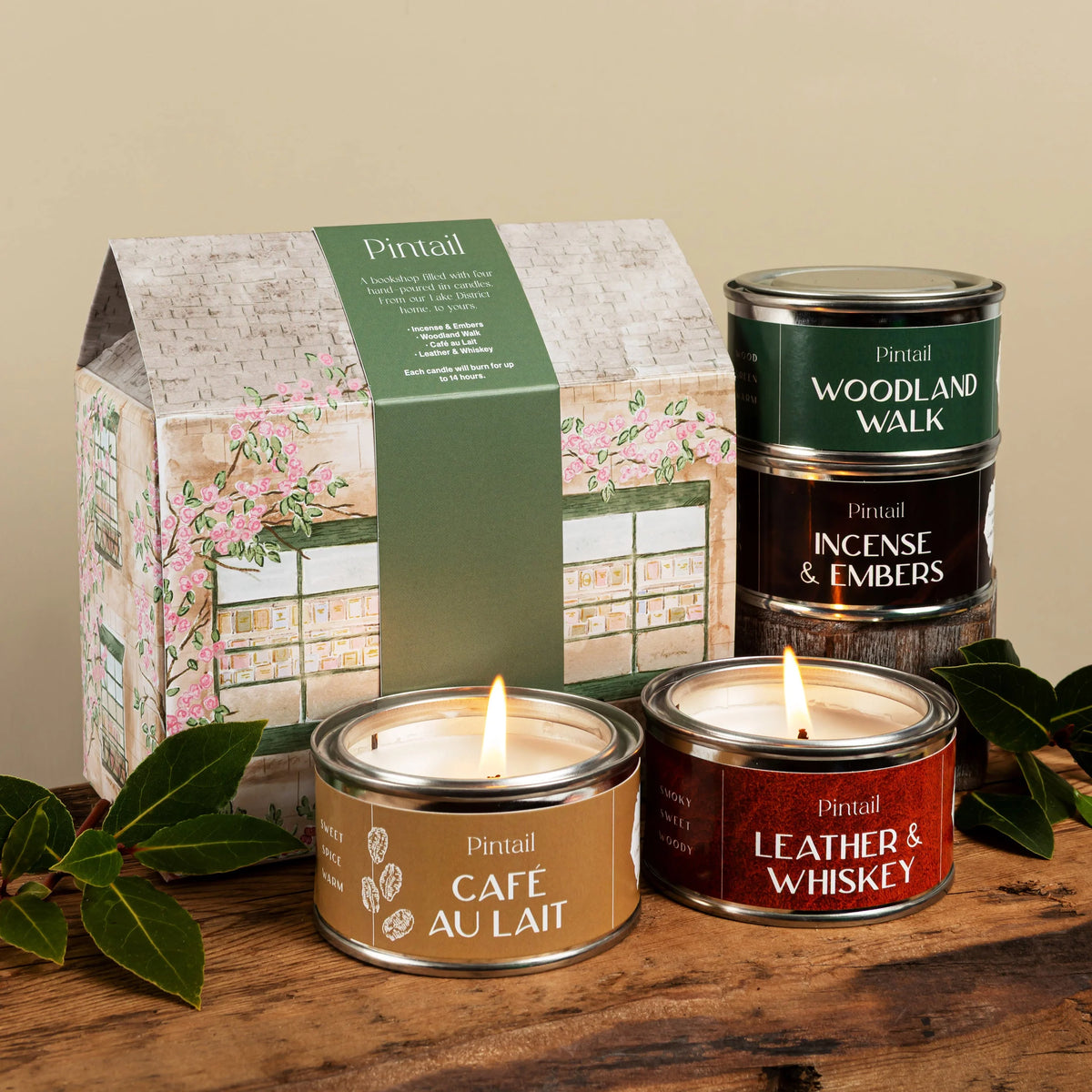 Paint Pot Candles for Autumn