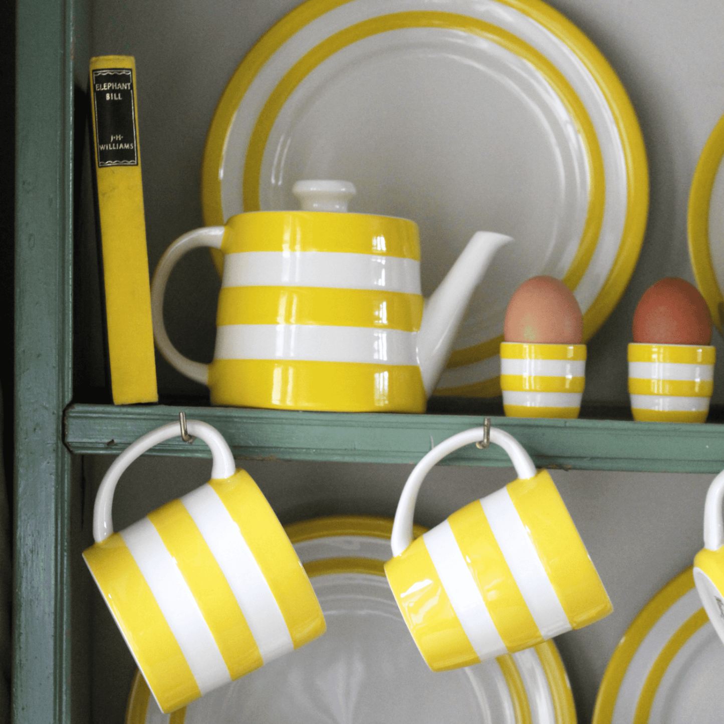 Yellow Cornishware Collection