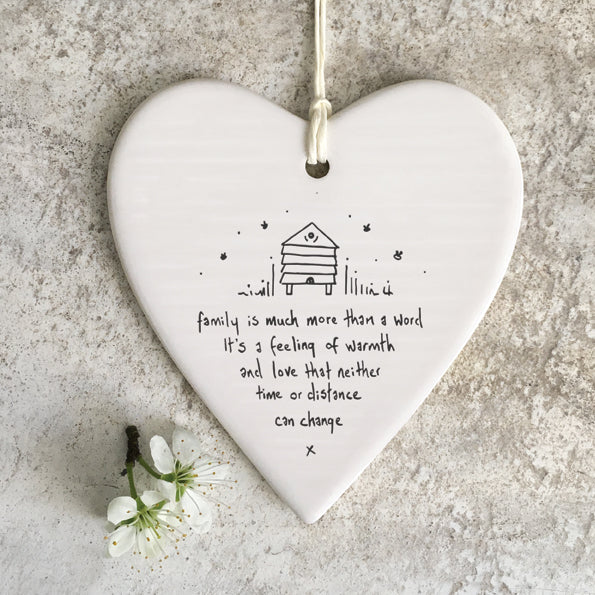 Family & Home Hanging Hearts