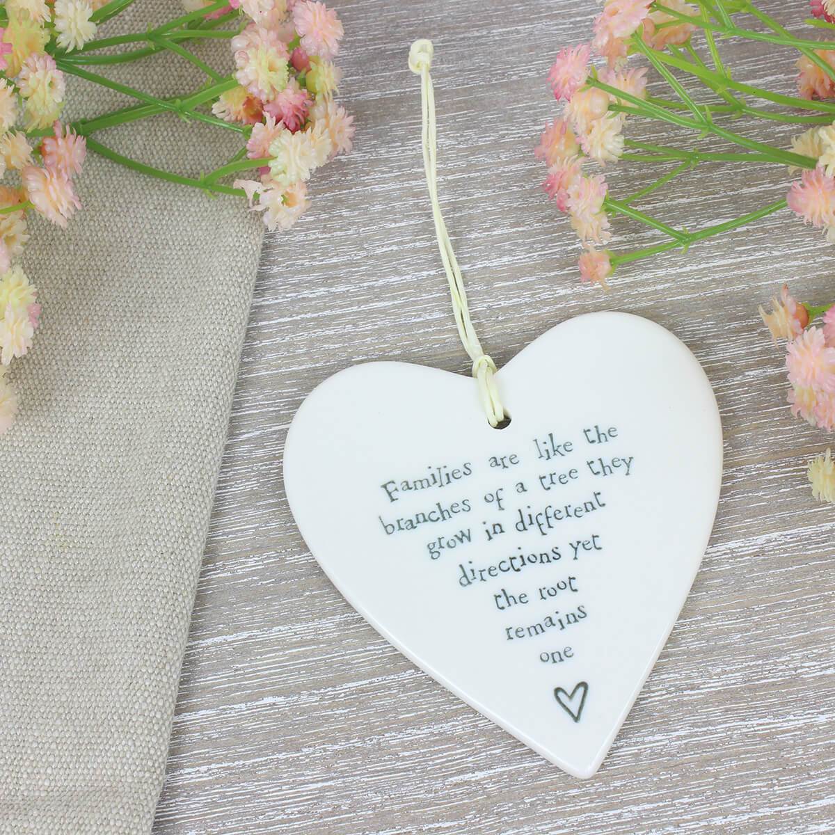 Family & Home Hanging Hearts