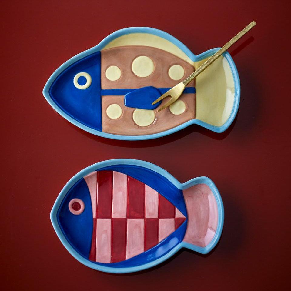 Fish Plate & Mug