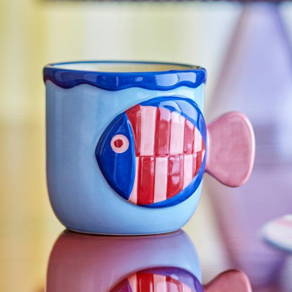 Fish Plate & Mug