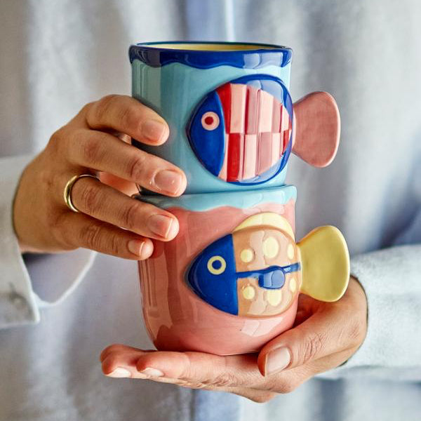 Fish Plate & Mug