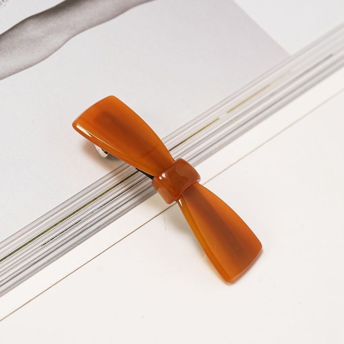 Brown Tortoiseshell Claw Clamps