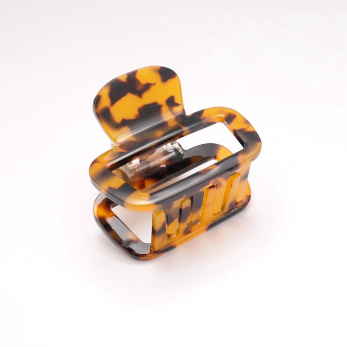 Brown Tortoiseshell Claw Clamps