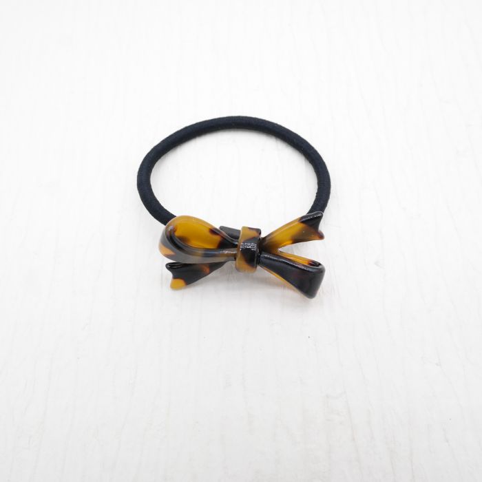 Acetate Bow Hair Ties
