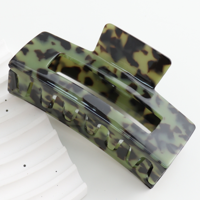 Green Tortoiseshell Claw Clamps