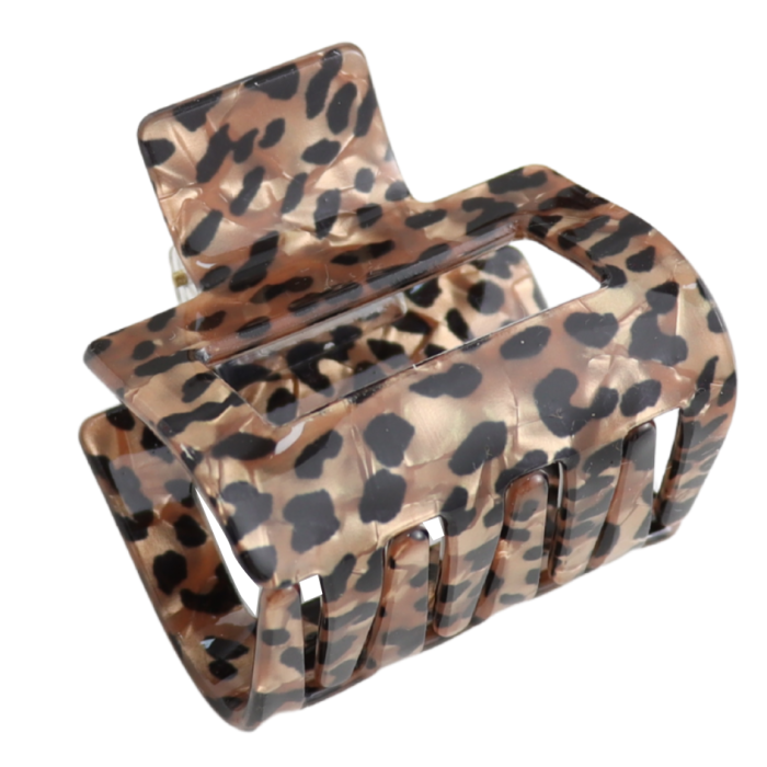 Leopard Print Claw Clamps