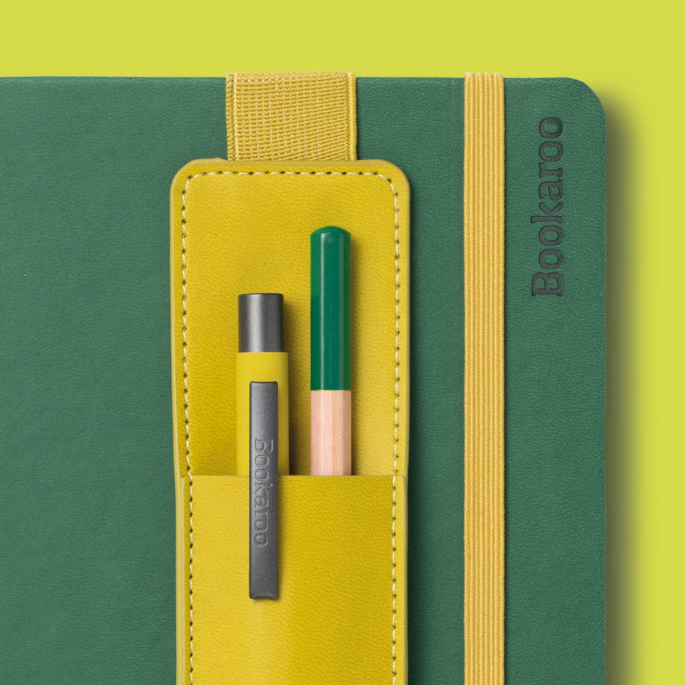 Forest Green & Chartreuse Stationery
