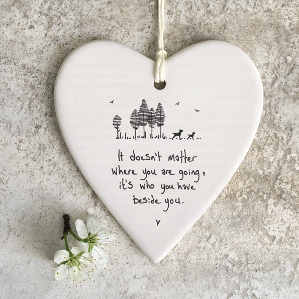 Family & Home Hanging Hearts